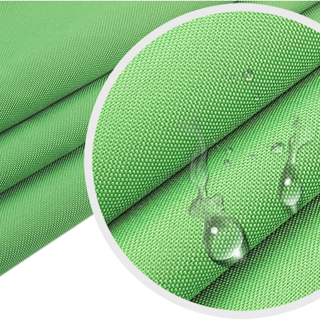 Materiał wodoodporny powlekany poliuretanem kolor zielony trawiasty