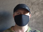 Maska 3 warstwowa z flizeliną, wielorazowa street wear