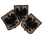 Naszywka Godło Polski Orzełek gaszony wz MON 55x66mm