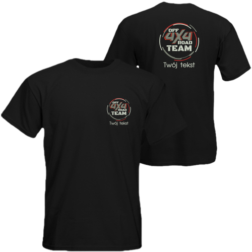 Koszulka T-shirt 4x4 Off Road haft różne wzory BK