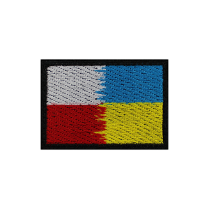 Naszywka Flaga Ukrainy Rzep Solidarni Z Ukrainą