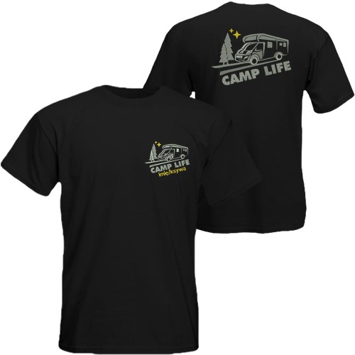 Koszulka z haftem kamper różne wzory