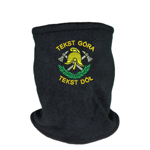 Komin polarowy STRAŻ OSP nazwa jednostki HAFT GD