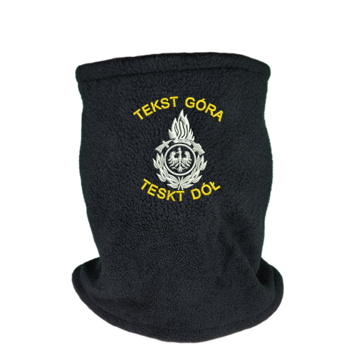 Komin polarowy STRAŻ OSP2 nazwa jednostki HAFT GD