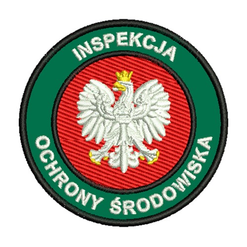 Naszywka Inspekcja Ochrony Środowiska 80mm