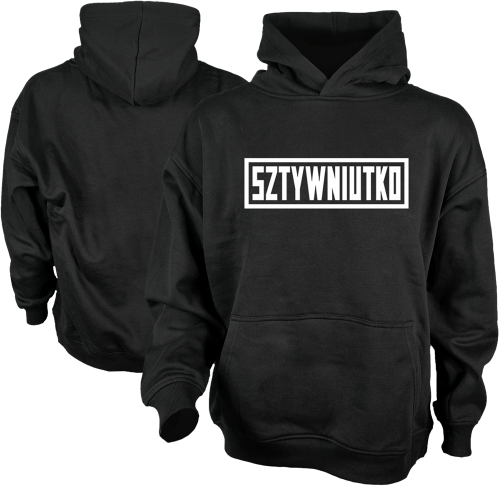 Bluza kangurka OVERSIZE Sztywniutko bawełna