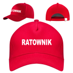 Czapka z daszkiem, czapka bejsbolówka Ratownik