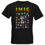 Koszulka dziecięca z nadrukiem MINECRAFT z własnym imieniem