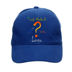 Bejsbolowka niebieska DTF