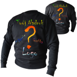 Bluza z własnym nadrukiem pełnokolorowym, nadruk przód/tył