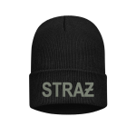 Strażacka Czapka zimowa Straż Pożarna wywijana Haftowane napisy SV
