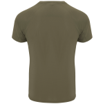 Koszulka termoaktywna techniczna oddychająca sportowa militarna Khaki Olive tył