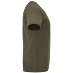 Koszulka termoaktywna techniczna oddychająca sportowa militarna Khaki Olive prawy bok