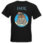 Koszulka dla Morsa z imieniem, koszulka do morsowania, prezent dla morsa