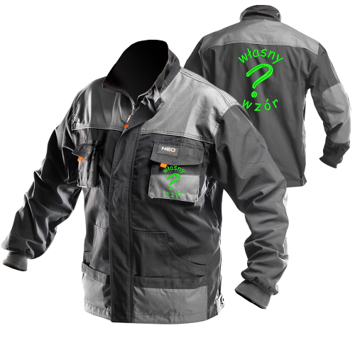 Bluza robocza HD Neo Tools z haftem własnego wzoru