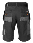 Krótkie spodenki robocze HD Neo Tools z haftem własnego wzoru back