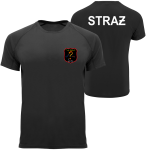 Koszulka termoaktywna Straż oddychająca szybkoschnąca ćwiczebna + logo