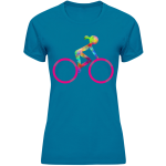 Koszulka rowerowa damska różne nadruki własny tekst oddychająca control dry