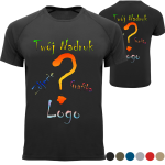 Koszulka termoaktywna oddychająca sportowa z własnym nadrukiem przód/tył