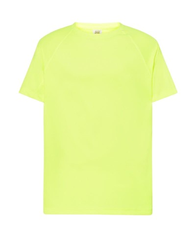 Outlet Koszulka sportowa w kolorze gold fluor