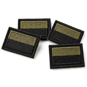 Naszywka Flaga Polski gaszona 55x38mm komplet flag na mundur wojskowe 4szt