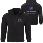 Polar z kapturem dla kierowców haft logo marki własny tekst różne wzory