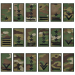 Naszywka Dystynkcja Stopień Straż Graniczna na koszulkę z rzepem