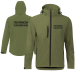Kurtka softshell Straż Graniczna z Haftem przeciwdeszczowa membrana