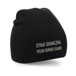 Czapka zimowa z haftem Straż Graniczna Polish Border Guard