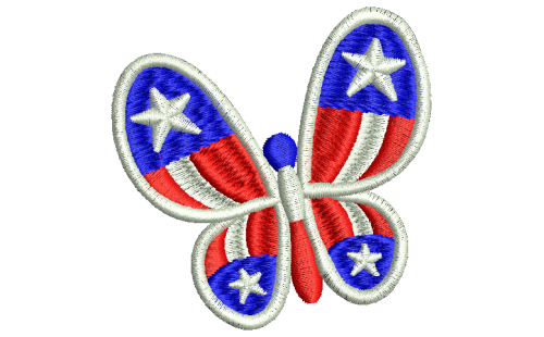 Termo łatka, aplikacja motyl USA
