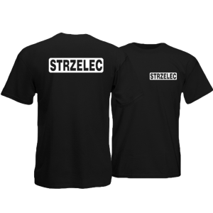 T-shirt z nadrukiem STRZELEC wzór 2