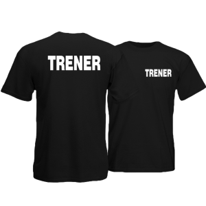T-shirt z nadrukiem TRENER wzór 1