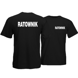 T-shirt z nadrukiem RATOWNIK wzór 1