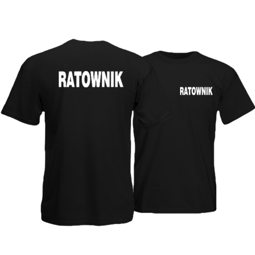 T-shirt z nadrukiem RATOWNIK
