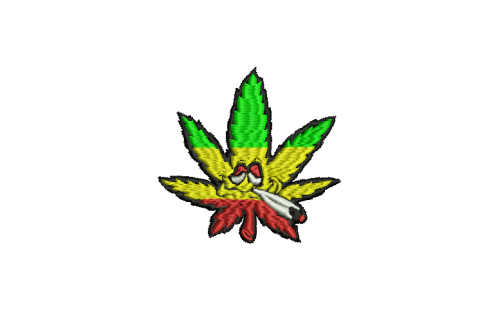 Termo łatka, aplikacja gandzia marihuana